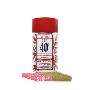 40’s Infused Pre-Rolls – Strawberry Cough (S)