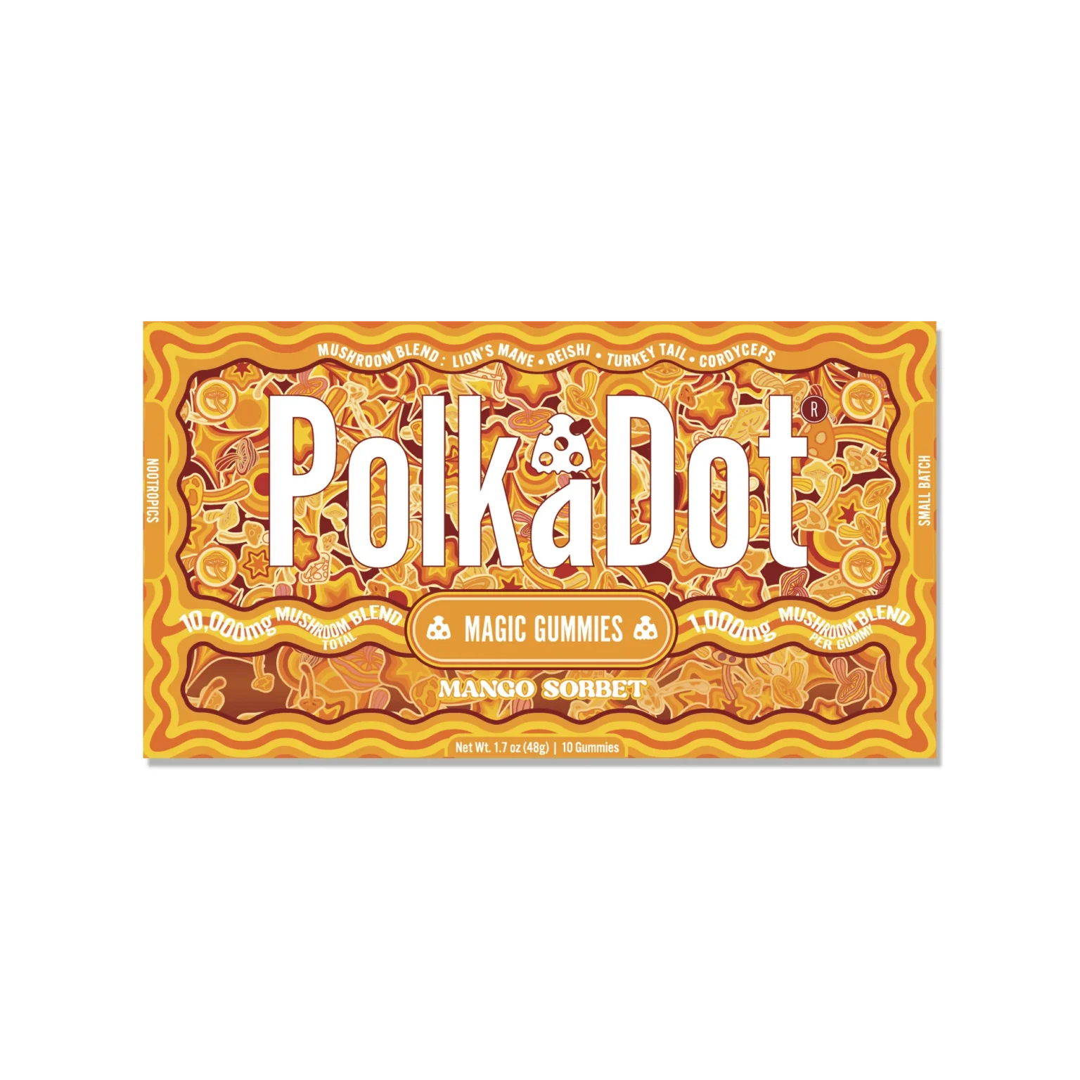 Polkadot Mango Sorbet Gummies