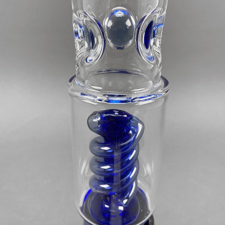 Grace Glass Bong 'Blue Helix' - Image 3