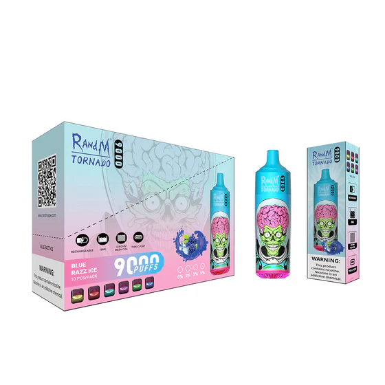 RAndM Tornado 9000 Puffs Disposable Vape Pack of 10 - Image 5