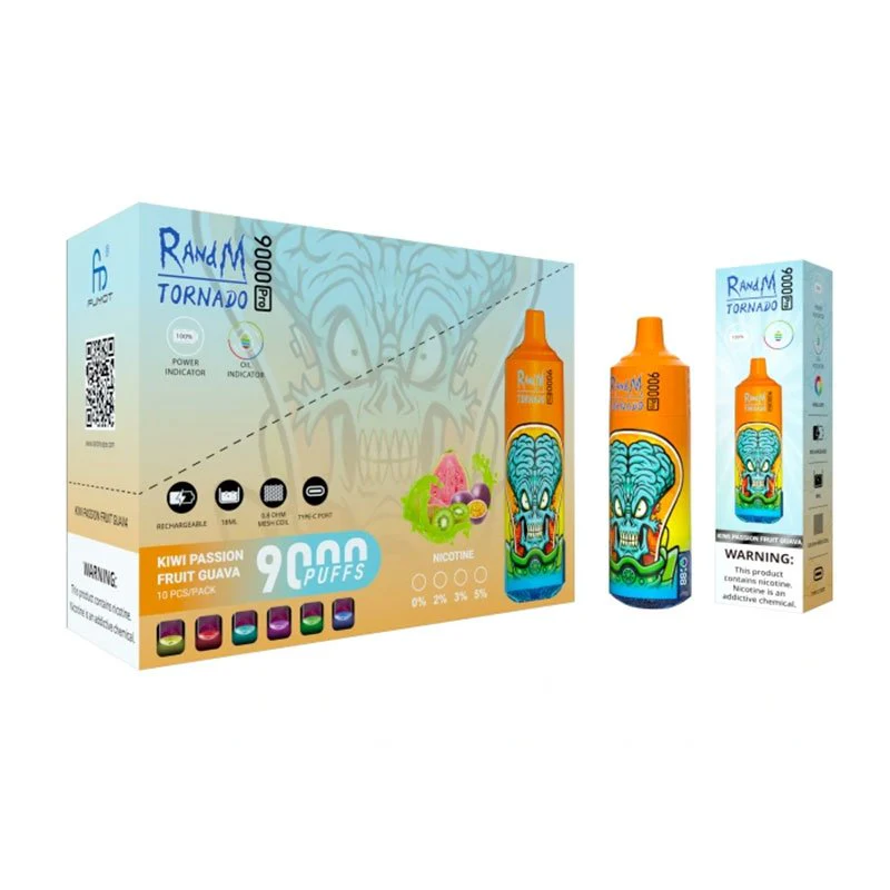 Randm Tornado 9000 Pro Vape Jetable Boîte De 10 - Image 2